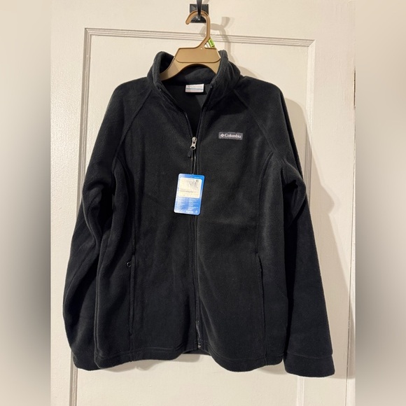 Columbia Youth Dark Grey/Black Zip Up Sweater Sz XL - Picture 2 of 6